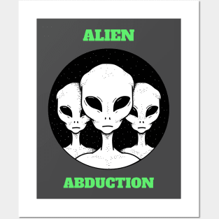 Alien Abduction Posters and Art